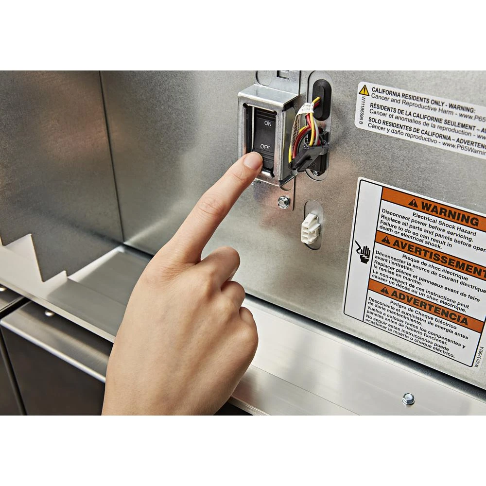 25.5 Cu Ft. 42" Built-In Side-by-Side Refrigerator with PrintShield Finish view 37