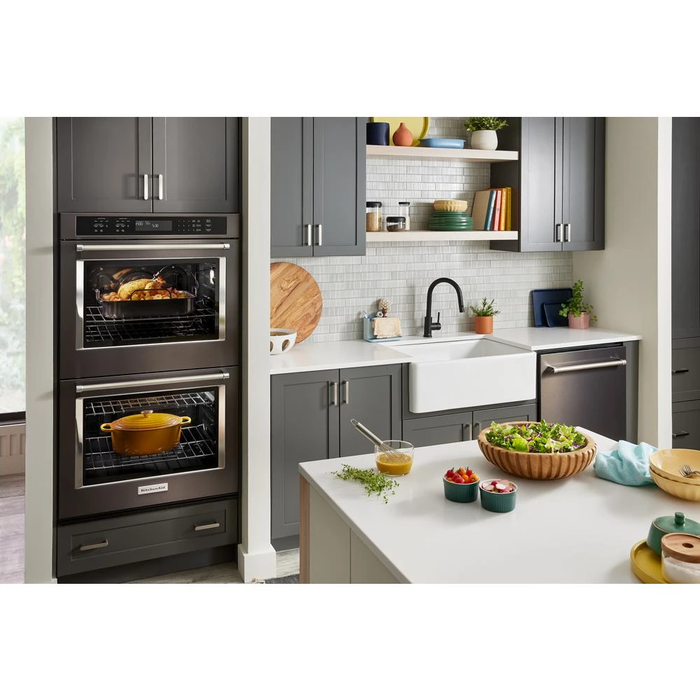 25.5 Cu Ft. 42" Built-In Side-by-Side Refrigerator with PrintShield Finish view 12