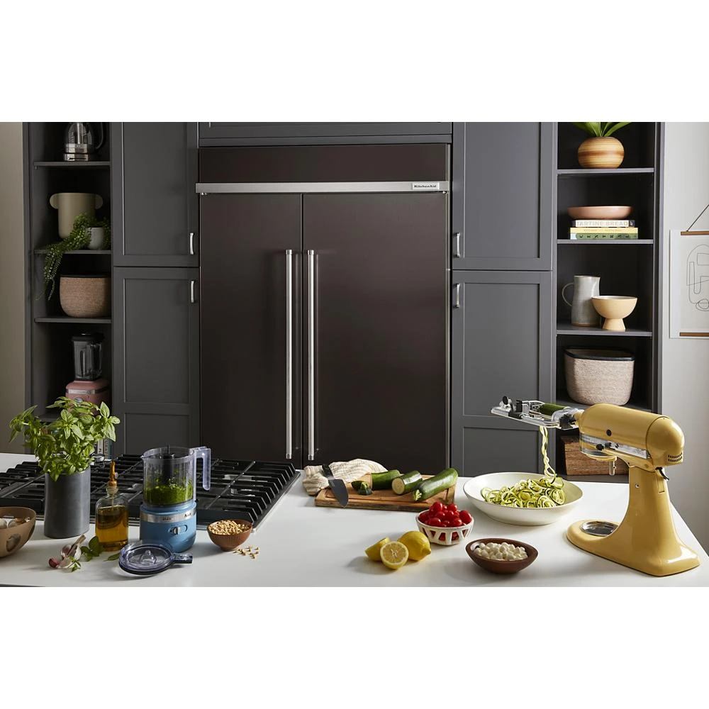 25.5 Cu Ft. 42" Built-In Side-by-Side Refrigerator with PrintShield Finish view 13