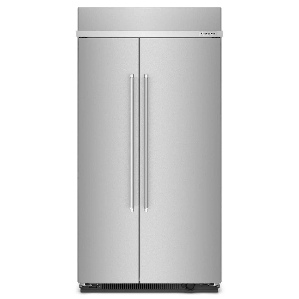 25.5 Cu Ft. 42" Built-In Side-by-Side Refrigerator with PrintShield™ Finish KBSN702MPS
