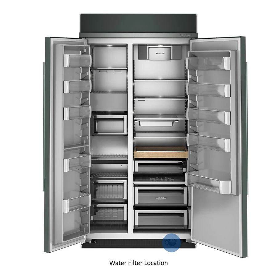 25.5 Cu. Ft. 42" Built-in Side-by-side Refrigerator With Platinum Interior KBSN742SJP