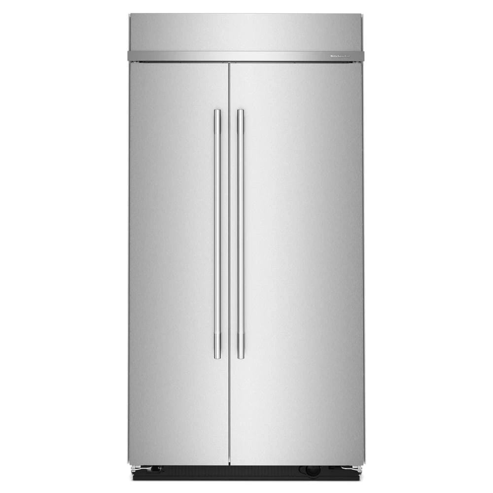 25.5 Cu. Ft. 42" Built-In Side-by-Side Refrigerator with Platinum Interior view 2