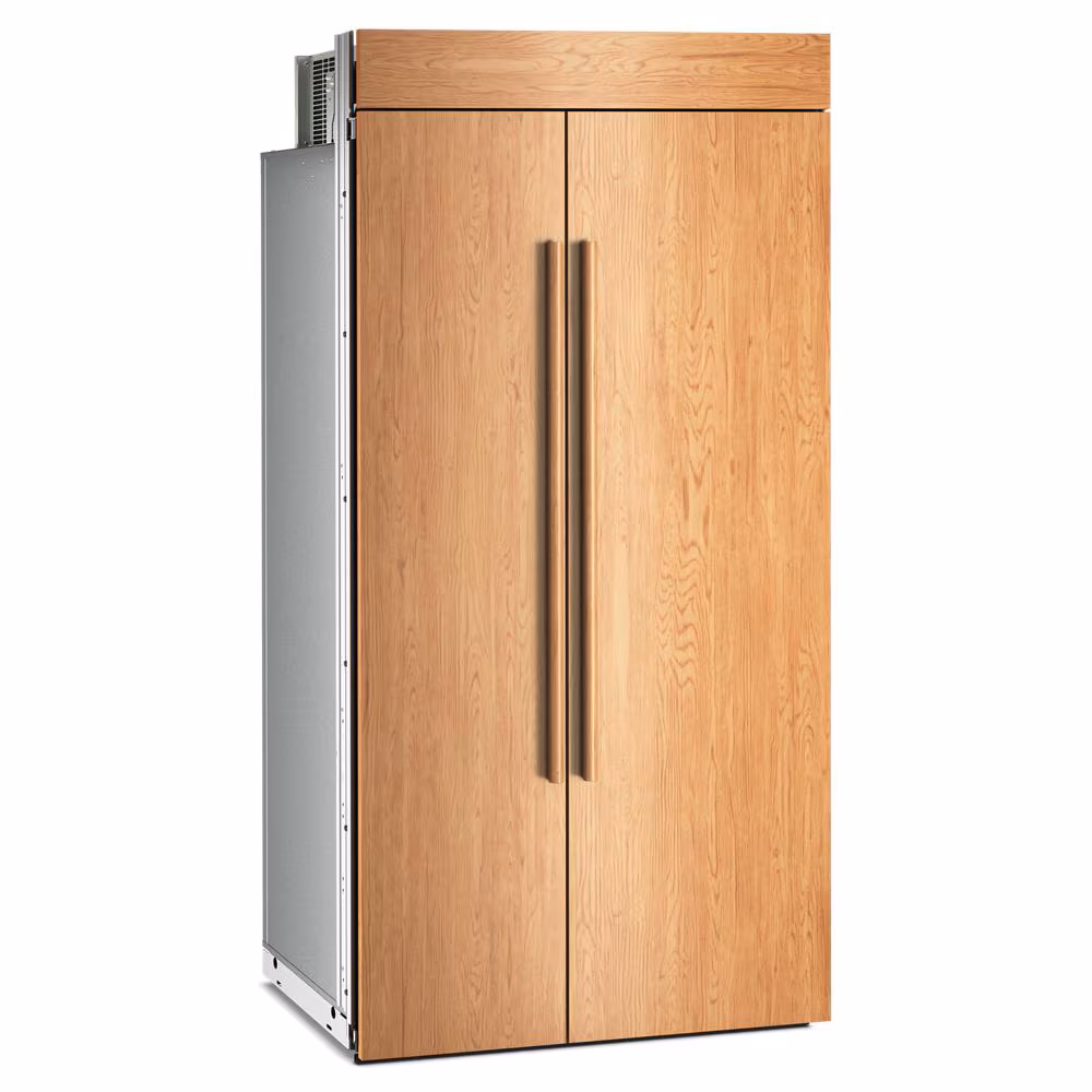 25.5 Cu. Ft. 42" Built-In Panel-Ready Side-by-Side Refrigerator with Platinum Interior KBSN742TPA