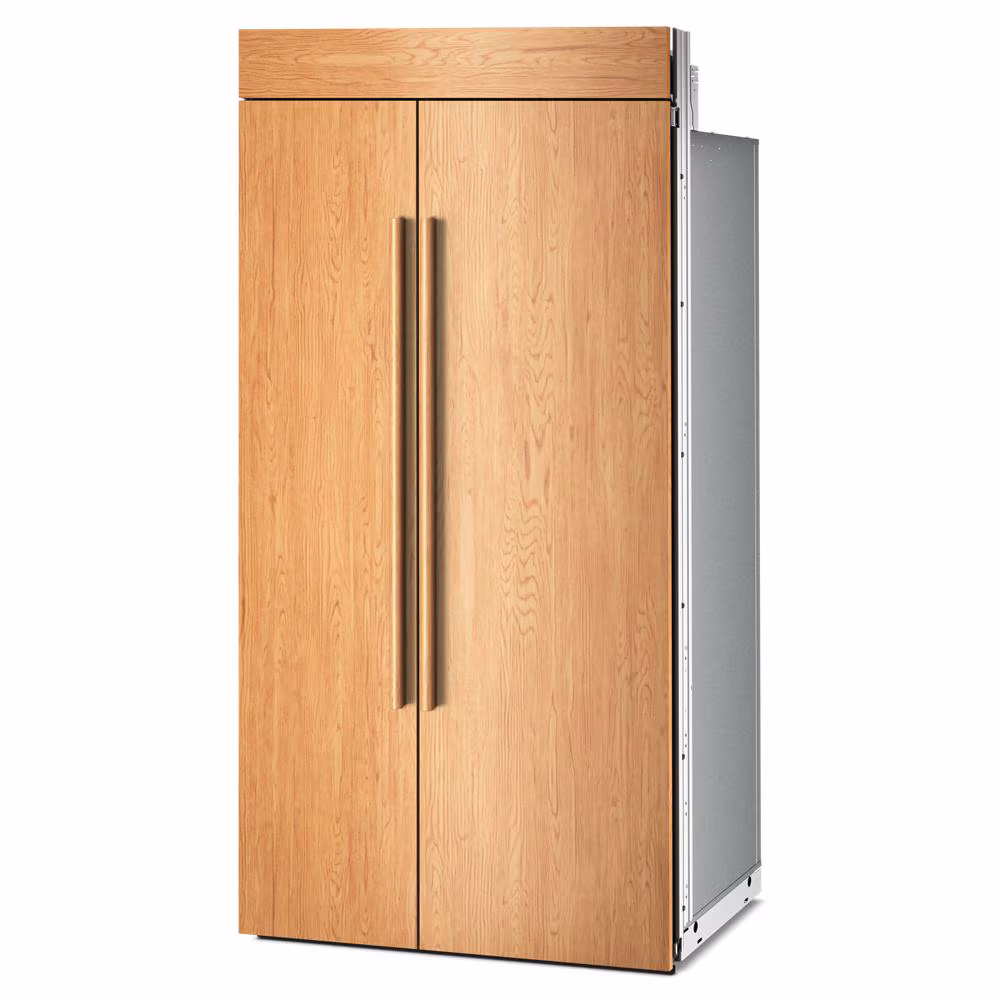 25.5 Cu. Ft. 42" Built-In Panel-Ready Side-by-Side Refrigerator with Platinum Interior KBSN742TPA