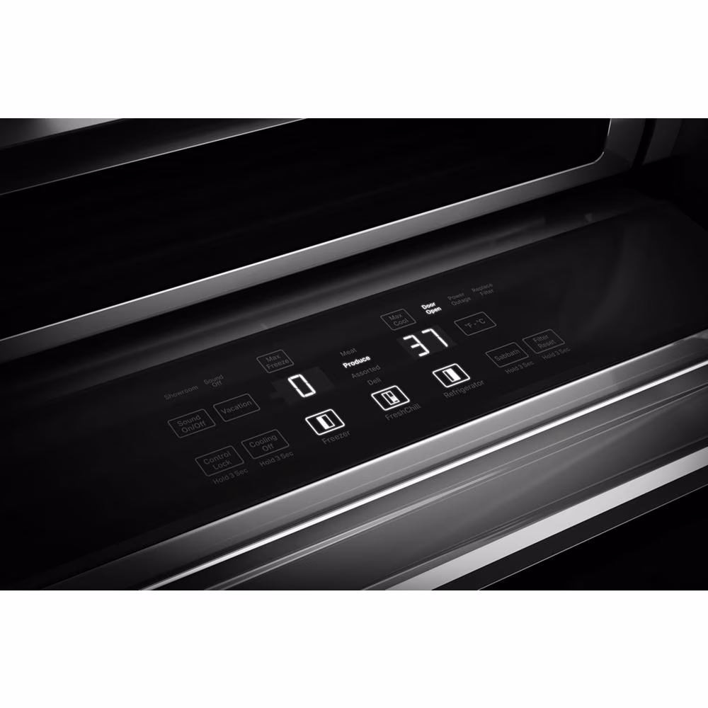 25.5 Cu. Ft. 42" Built-In Panel-Ready Side-by-Side Refrigerator with Platinum Interior KBSN742TPA