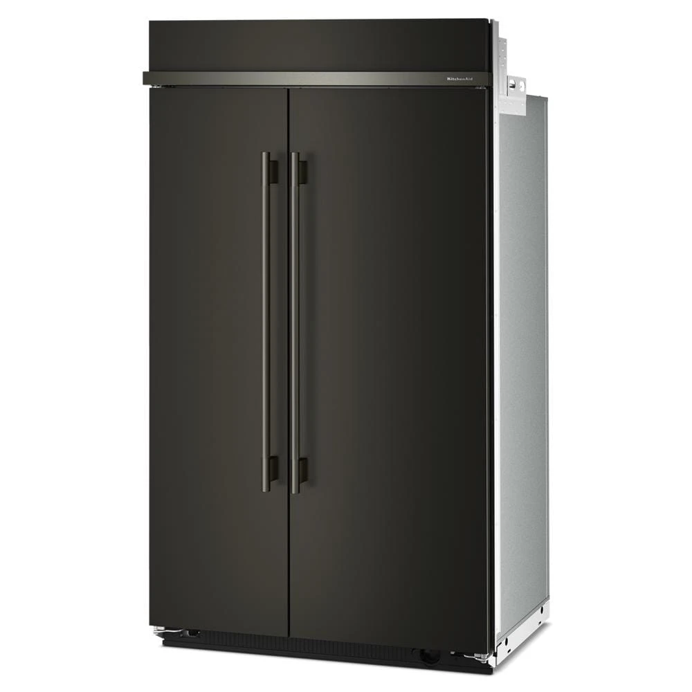 30 Cu. Ft. 48" Built-In Side-by-Side Refrigerator with Platinum Interior view 3