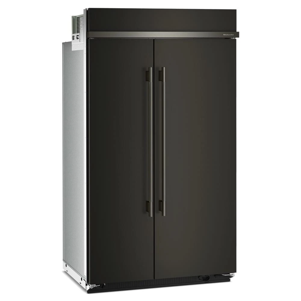 30 Cu. Ft. 48" Built-In Side-by-Side Refrigerator with Platinum Interior view 7