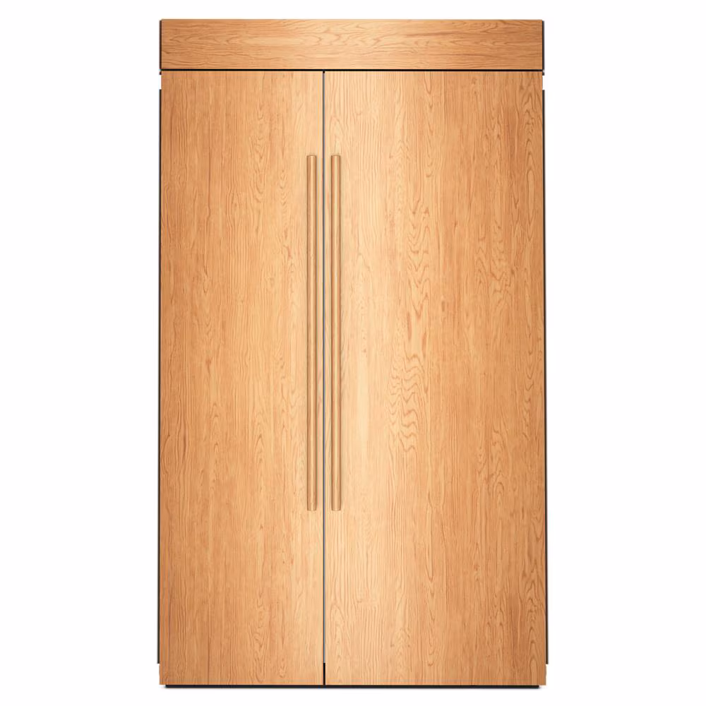 30 Cu. Ft. 48" Built-In Panel-Ready Side-by-Side Refrigerator with Platinum Interior KBSN748TPA
