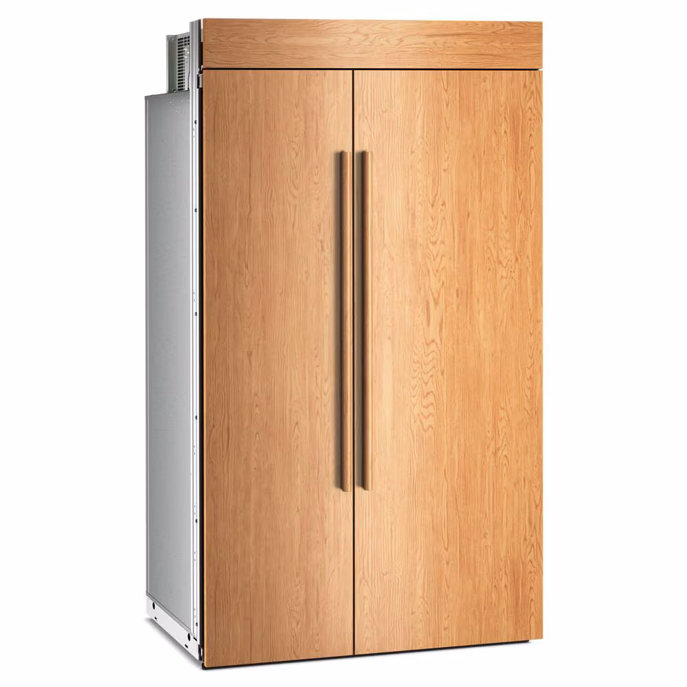30 Cu. Ft. 48" Built-In Panel-Ready Side-by-Side Refrigerator with Platinum Interior KBSN748TPA