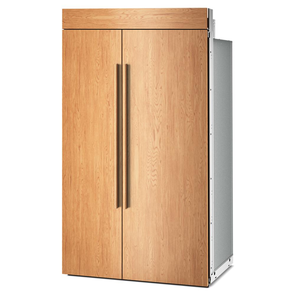 30 Cu. Ft. 48" Built-In Panel-Ready Side-by-Side Refrigerator with Platinum Interior KBSN748TPA