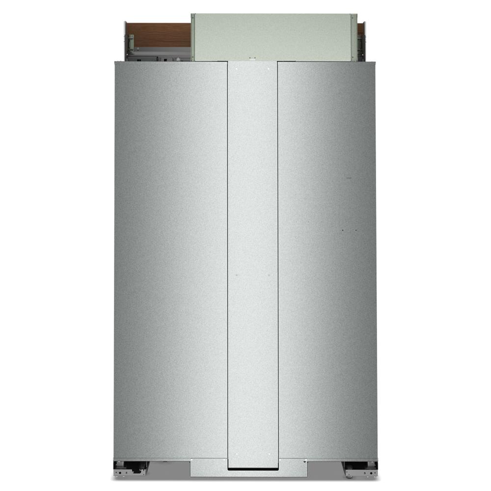 30 Cu. Ft. 48" Built-In Panel-Ready Side-by-Side Refrigerator with Platinum Interior KBSN748TPA