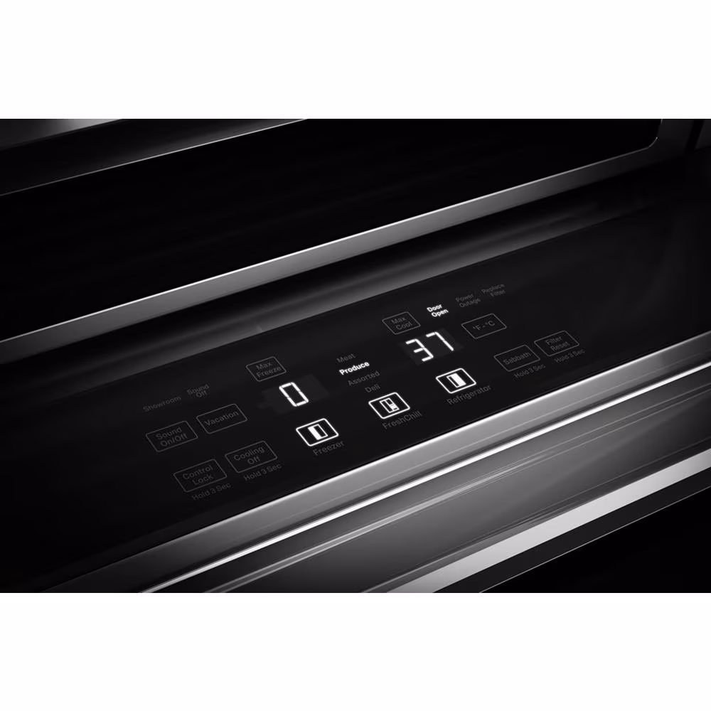 30 Cu. Ft. 48" Built-In Panel-Ready Side-by-Side Refrigerator with Platinum Interior KBSN748TPA