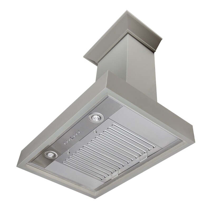 Convertible Vent Wooden Wall Mount Range Hood (KBUU) - 30 Inch KBUU30