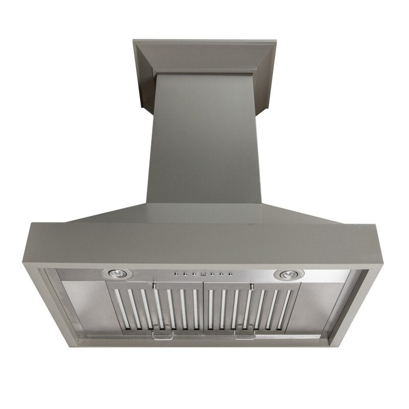 Convertible Vent Wooden Wall Mount Range Hood (KBUU) - 30 Inch KBUU30