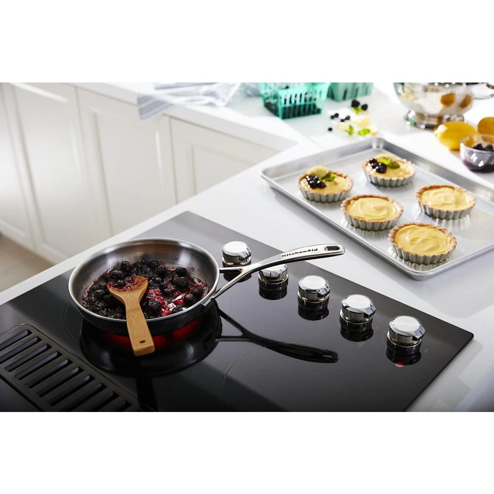 30" Electric Downdraft Cooktop with 4 Elements view 9