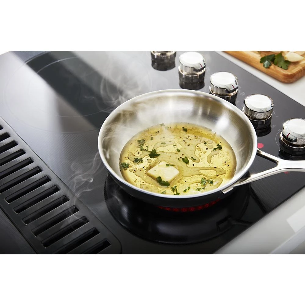 30" Electric Downdraft Cooktop with 4 Elements view 11