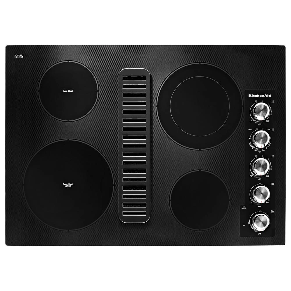 30" Electric Downdraft Cooktop with 4 Elements view 12