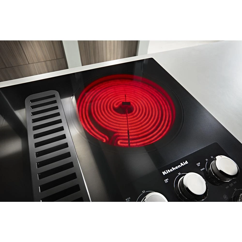 36" Electric Downdraft Cooktop with 5 Elements view 7