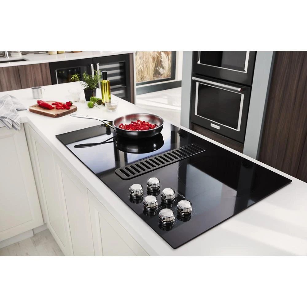 36" Electric Downdraft Cooktop with 5 Elements view 11