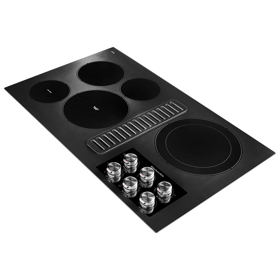 36" Electric Downdraft Cooktop With 5 Elements KCED606GBL