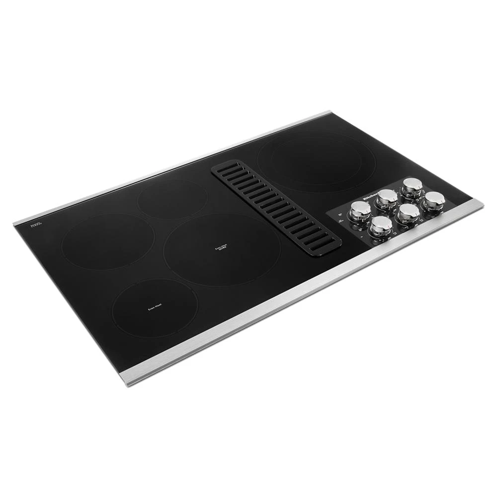 36" Electric Downdraft Cooktop with 5 Elements view 18