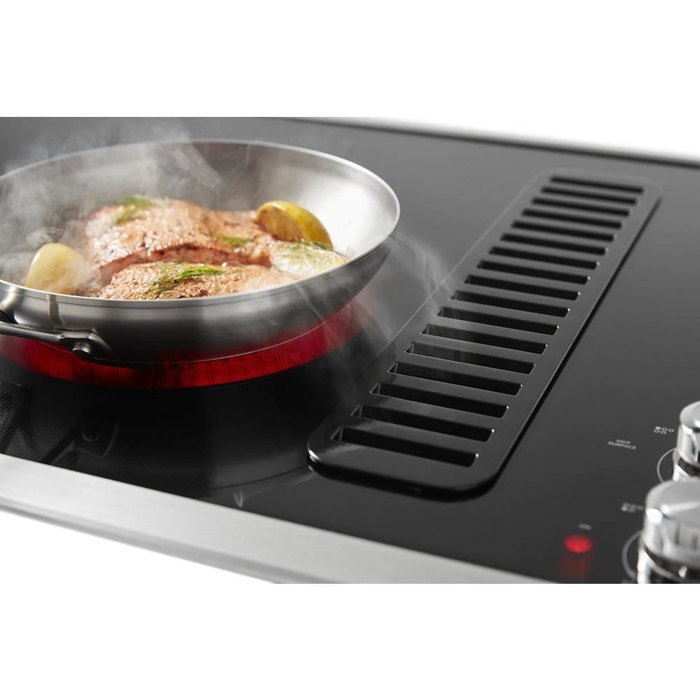 36" Electric Downdraft Cooktop with 5 Elements view 30