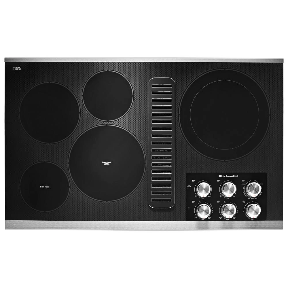 36" Electric Downdraft Cooktop with 5 Elements view 12
