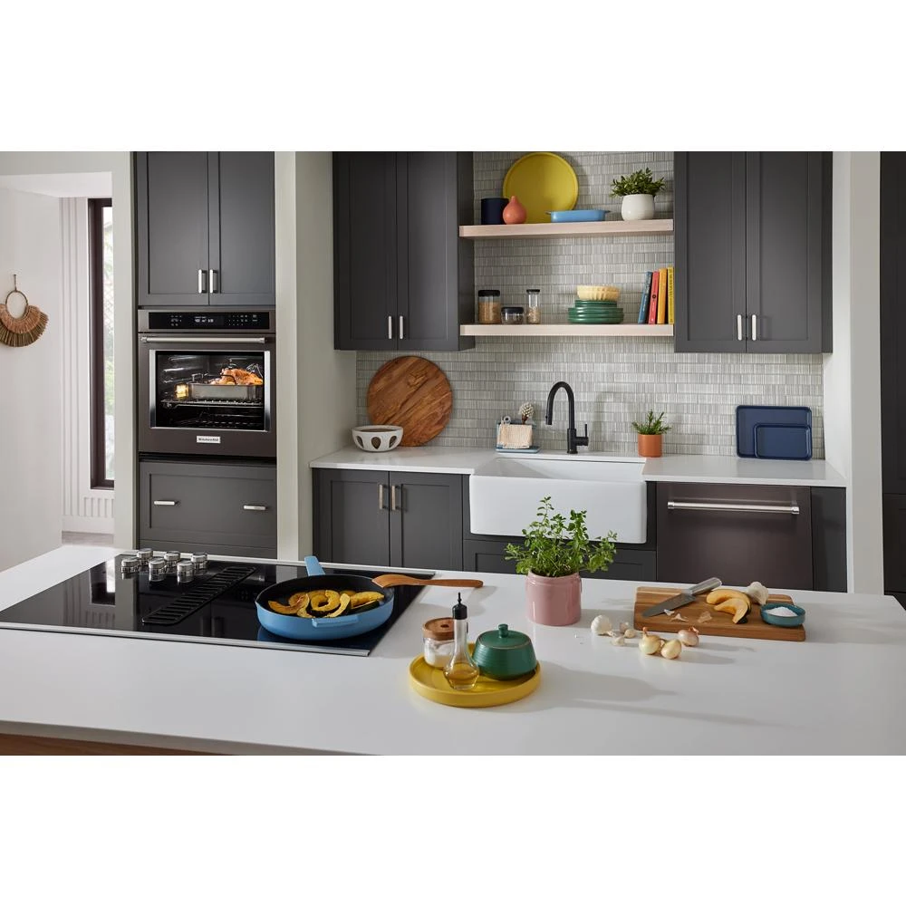 36" Electric Downdraft Cooktop with 5 Elements view 11