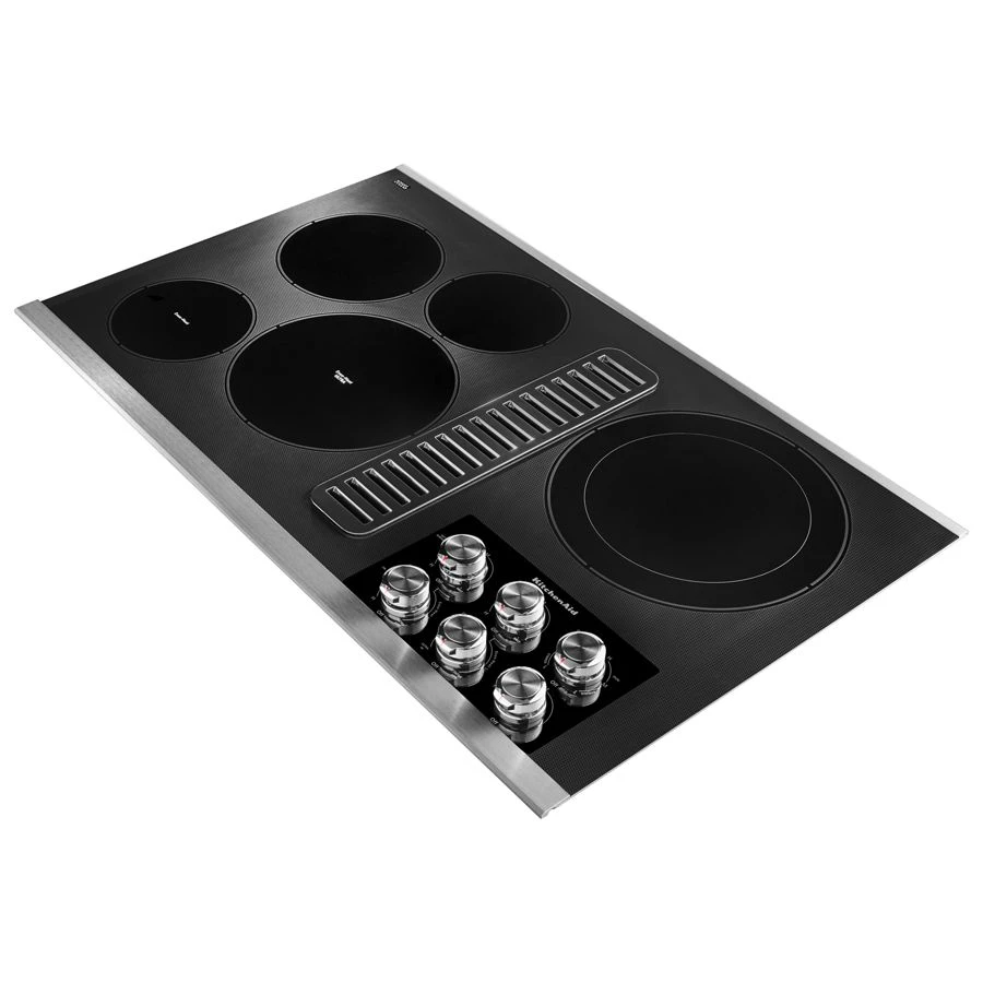 36" Electric Downdraft Cooktop With 5 Elements KCED606GSS