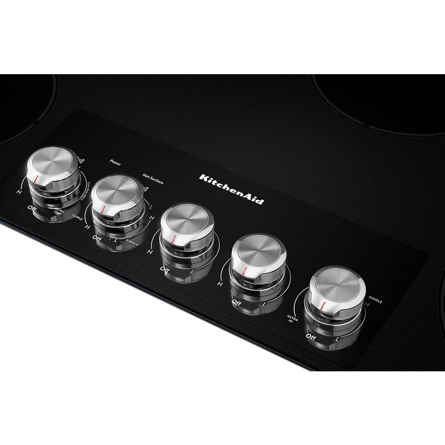 36" Electric Cooktop with 5 Elements and Knob Controls view 3