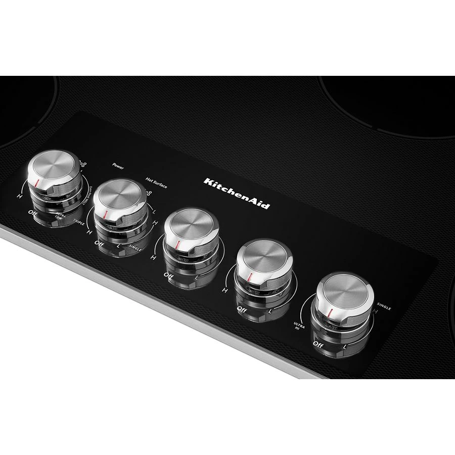 36" Electric Cooktop with 5 Elements and Knob Controls view 2
