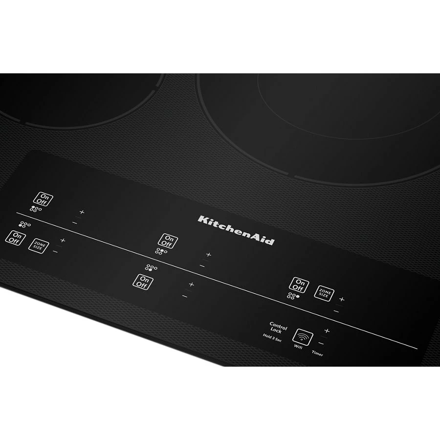 30" Electric Cooktop With 5 Elements And Touch-activated Controls KCES950KBL