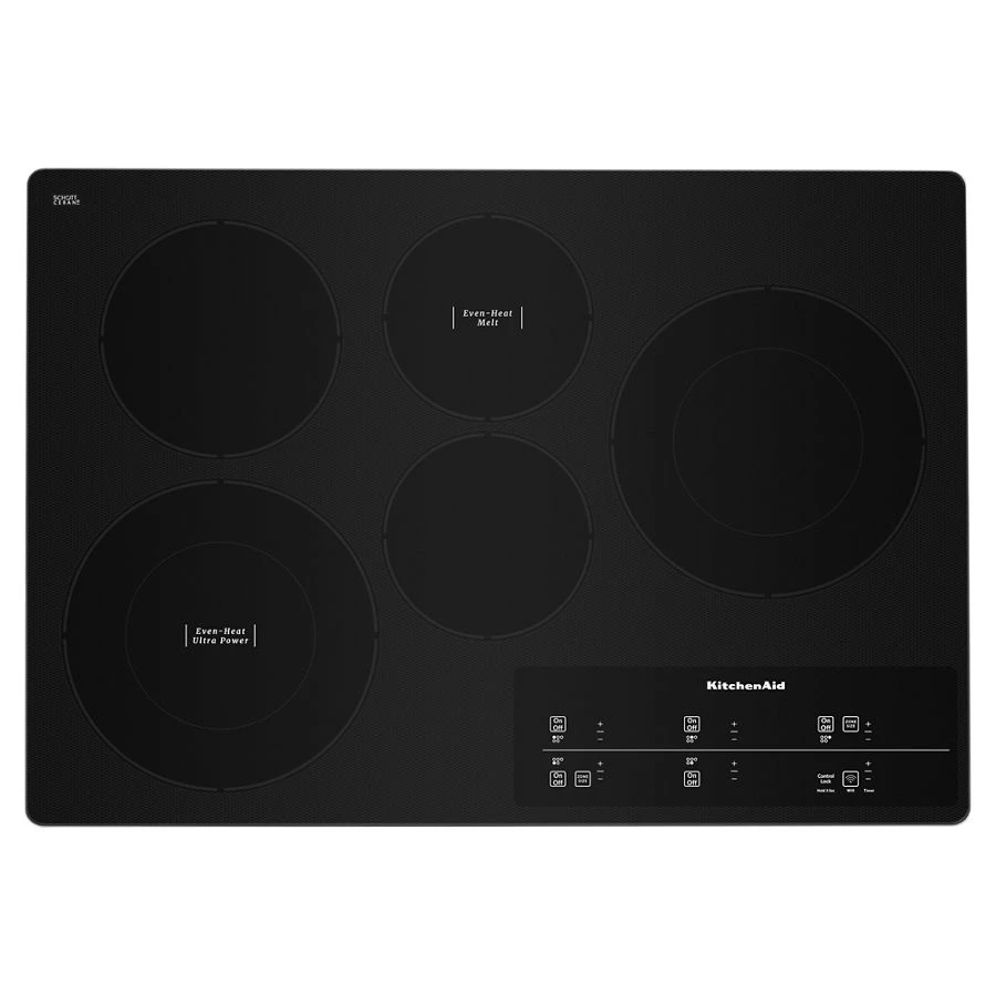 30" Electric Cooktop With 5 Elements And Touch-activated Controls KCES950KSS