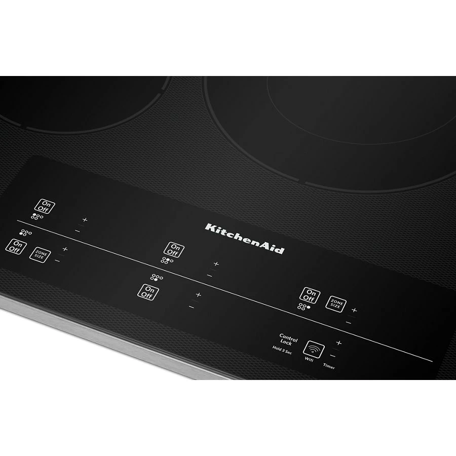 30" Electric Cooktop with 5 Elements and Touch-Activated Controls view 3
