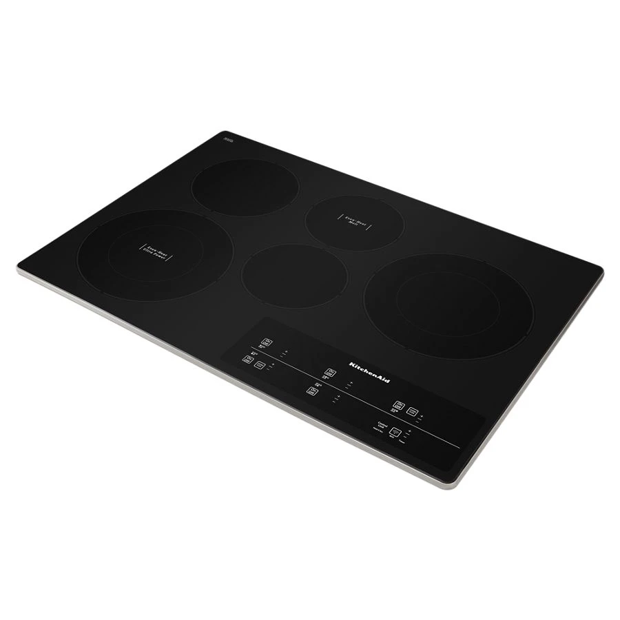 30" Electric Cooktop with 5 Elements and Touch-Activated Controls view 2