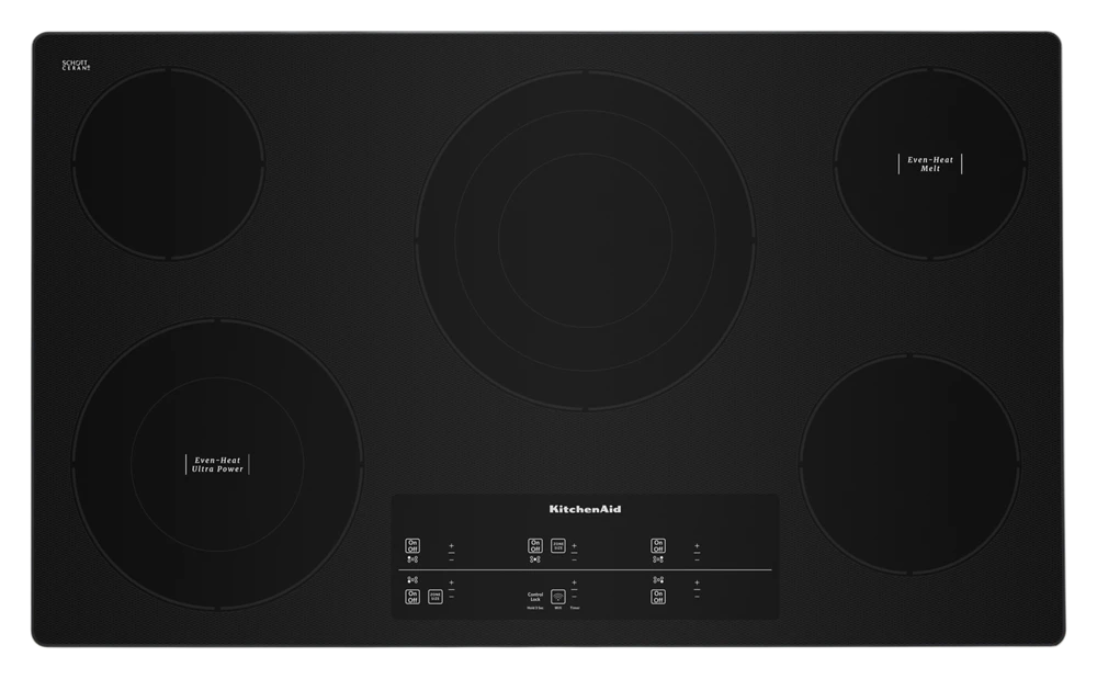 36" Electric Cooktop with 5 Elements and Touch-Activated Controls KCES956HSS
