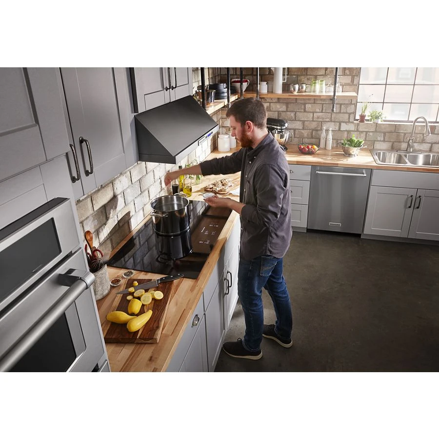 36" Electric Cooktop With 5 Elements And Touch-activated Controls KCES956KBL