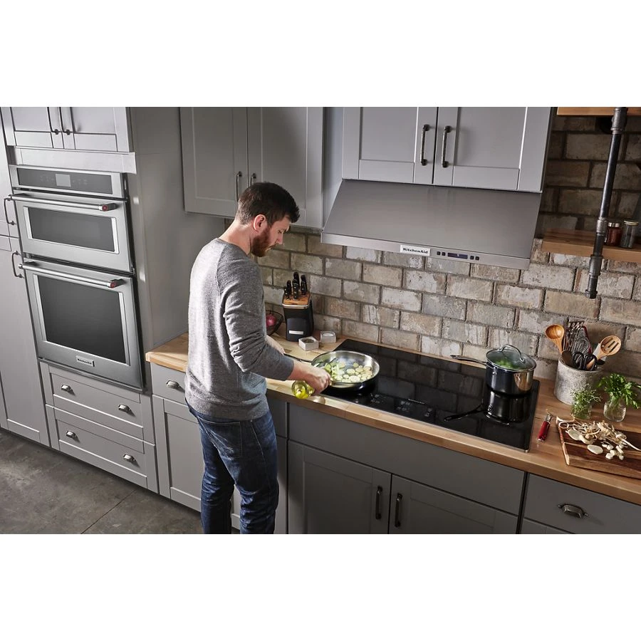 36" Electric Cooktop with 5 Elements and Touch-Activated Controls view 2