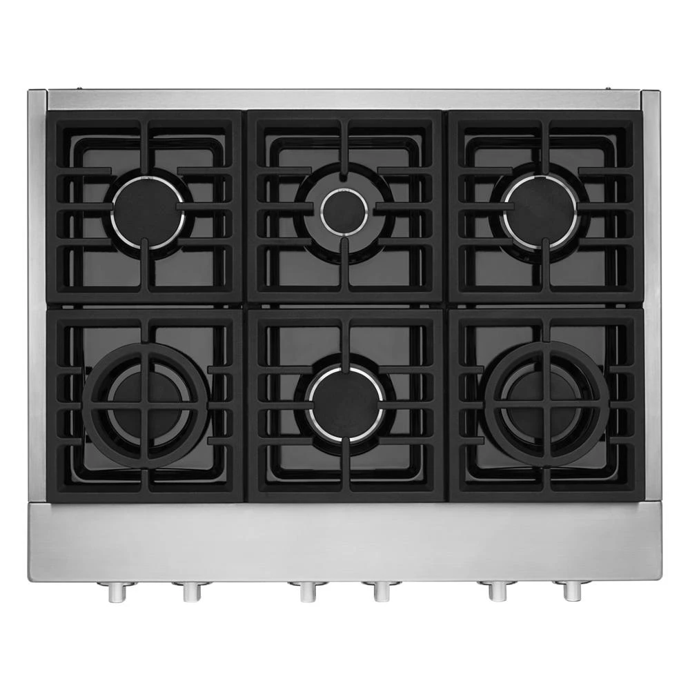 36'' 6-Burner Commercial-Style Gas Rangetop view 20