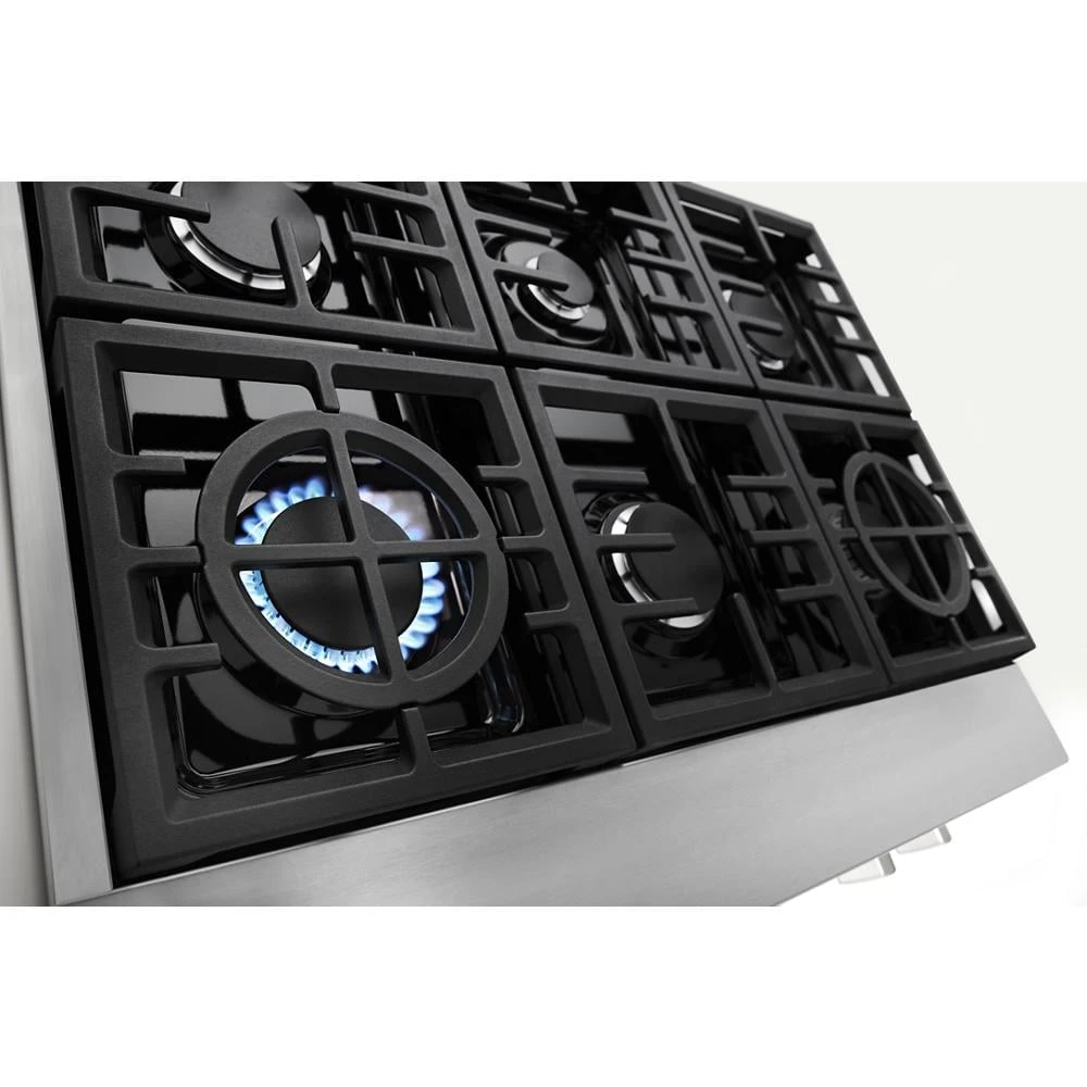 36'' 6-Burner Commercial-Style Gas Rangetop view 16