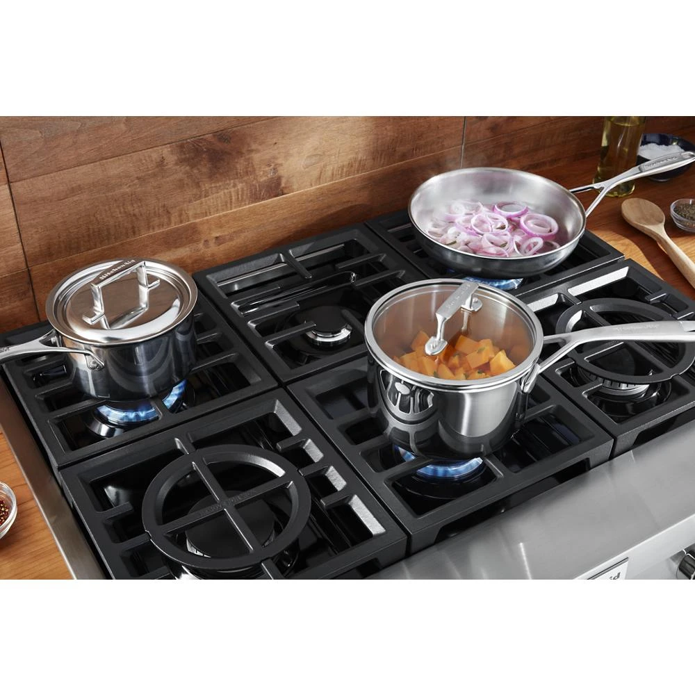 36'' 6-Burner Commercial-Style Gas Rangetop view 11