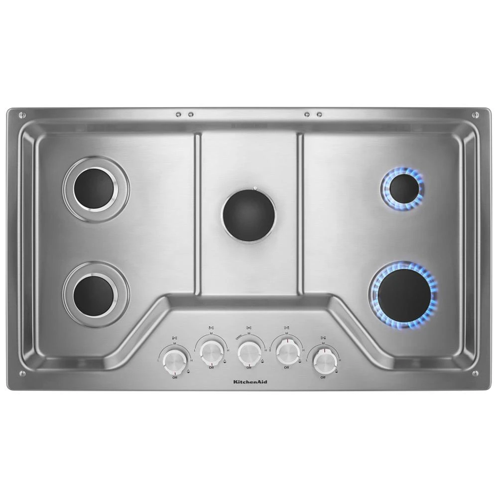 36" 5-Burner Gas Cooktop view 7