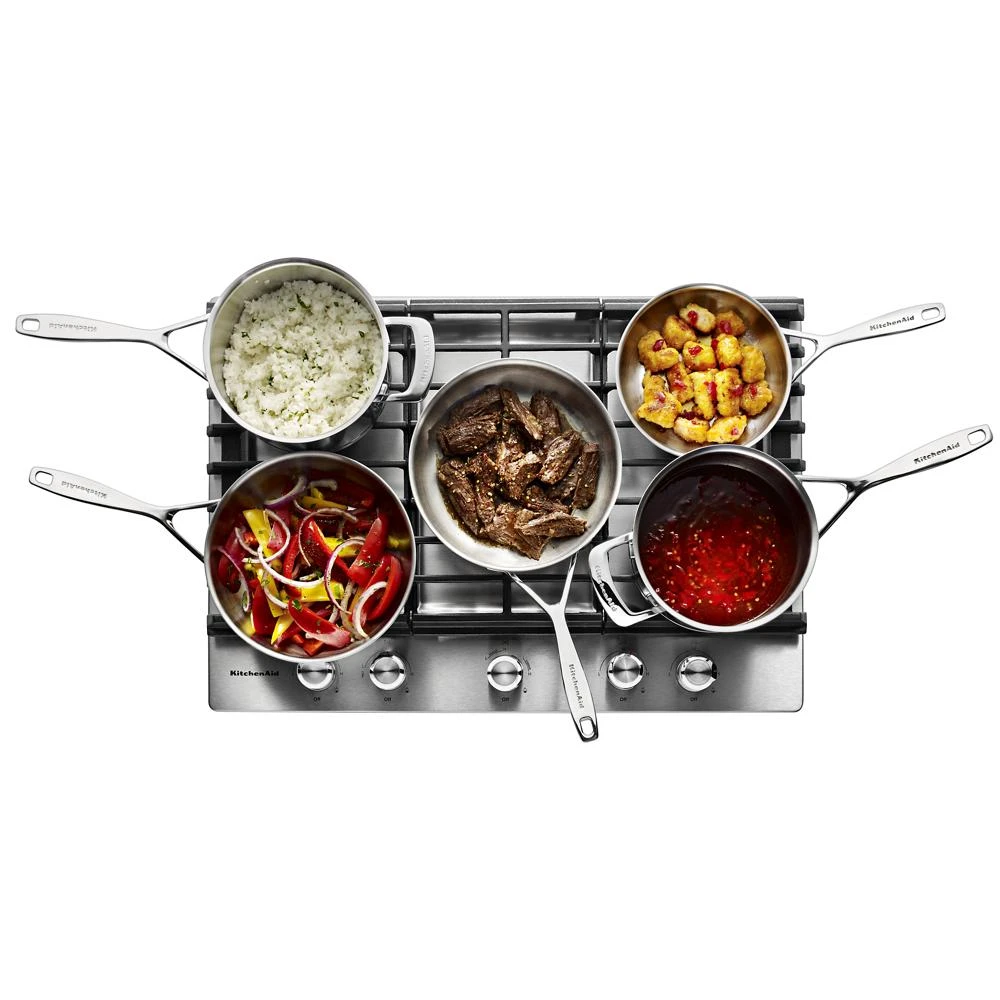 30" 5-Burner Gas Cooktop view 22