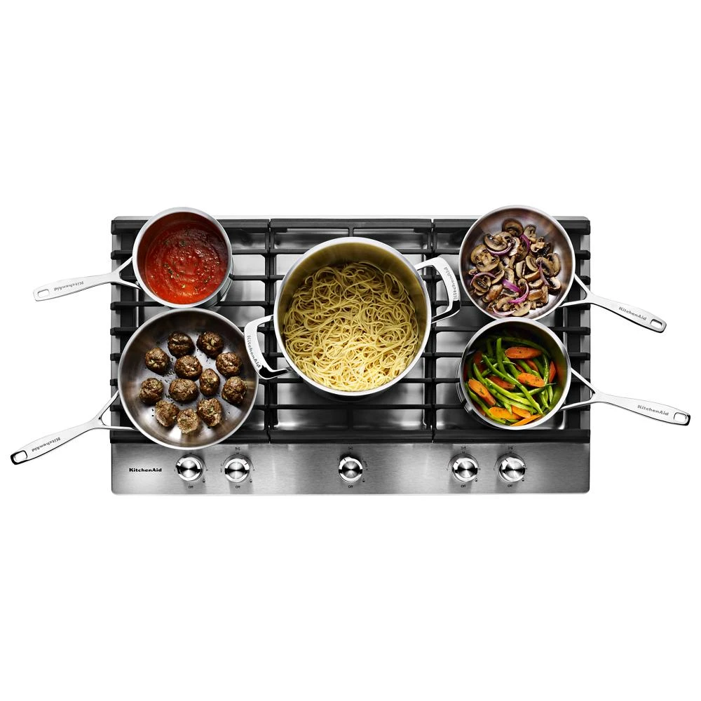 36" 5-Burner Gas Cooktop view 18
