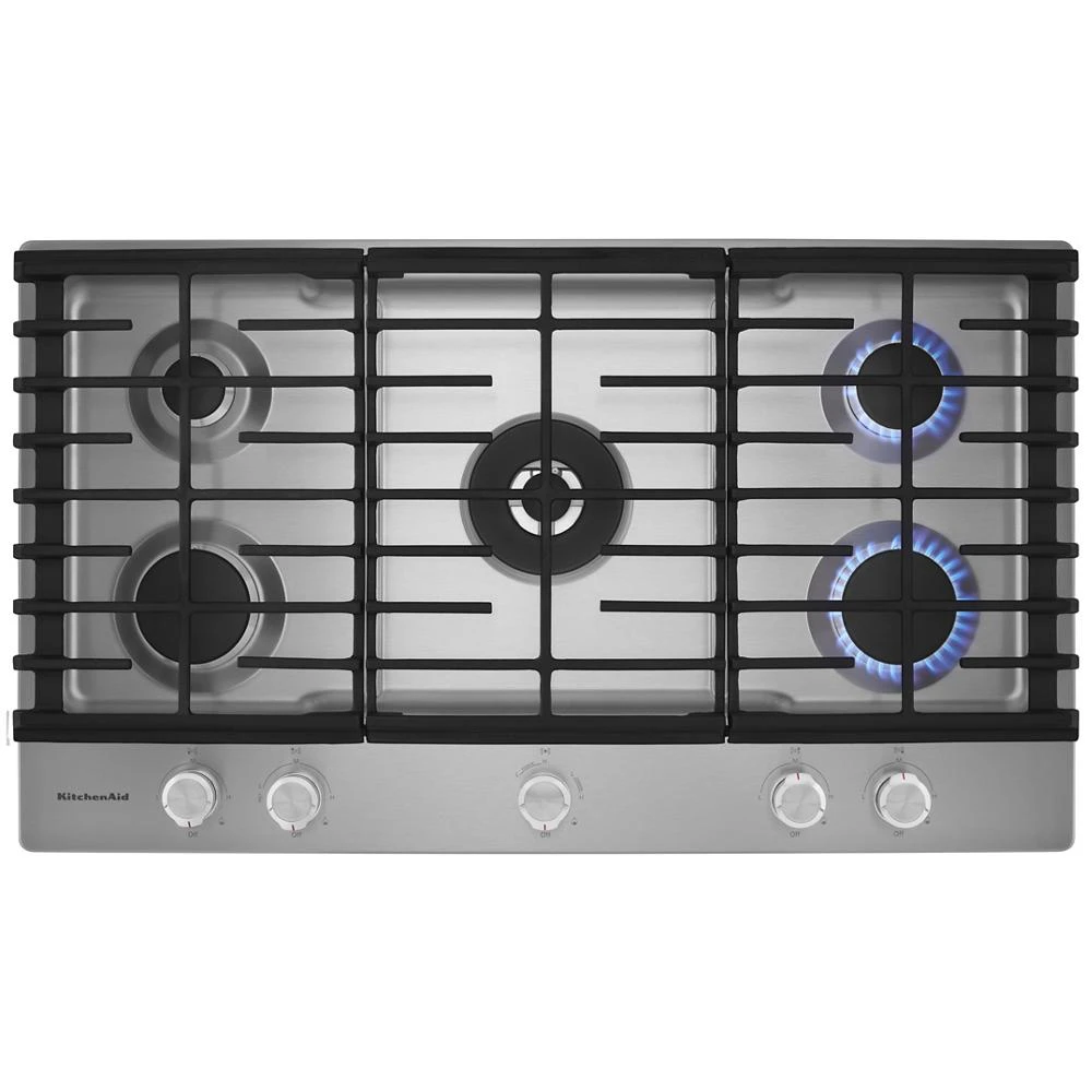 36" 5-Burner Gas Cooktop view 17