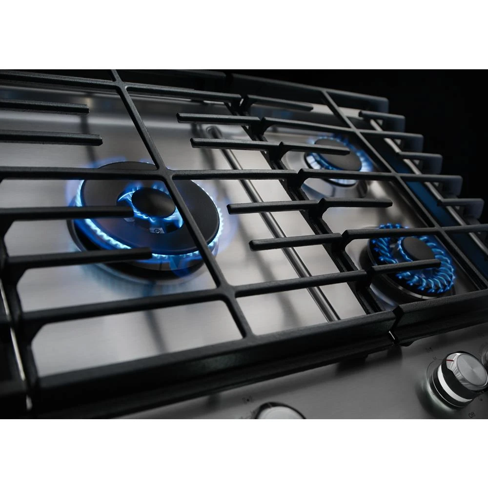 30" 5-Burner Gas Cooktop with Griddle view 10
