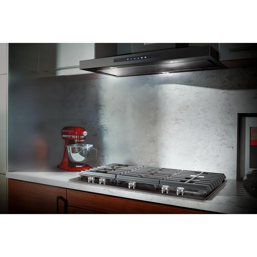 36" 5-Burner Gas Cooktop with Griddle view 64