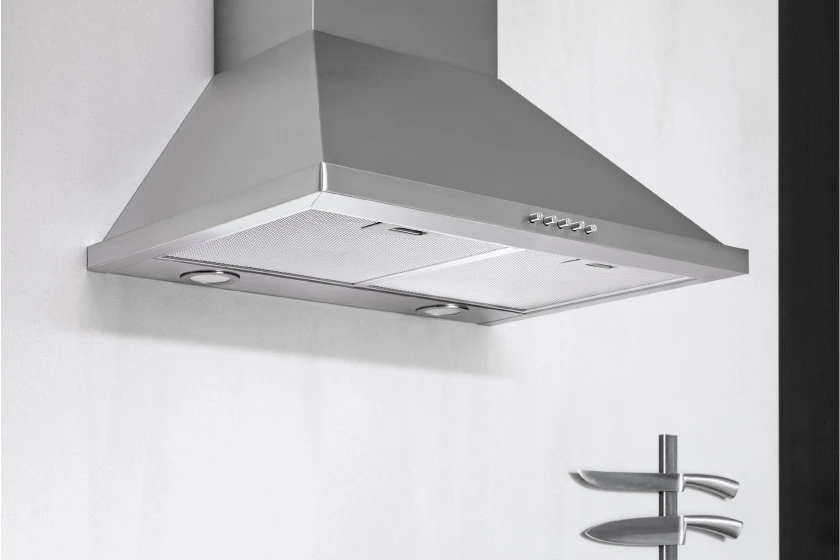 24 Chimney Hood, 1 motor, 600 CFM KCH24XV