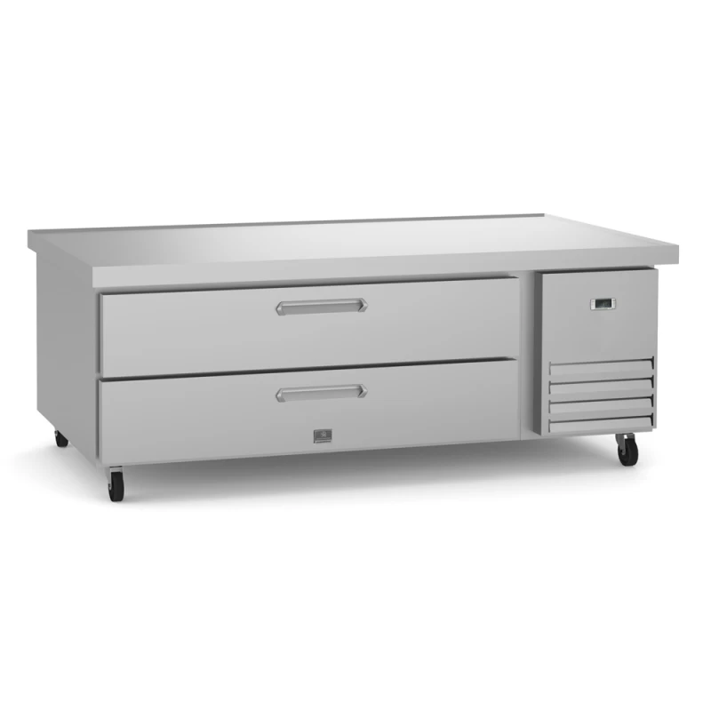 Refrigerated bases2-Drawer Chef Base Refrigerator 62" Long KCHCB60R