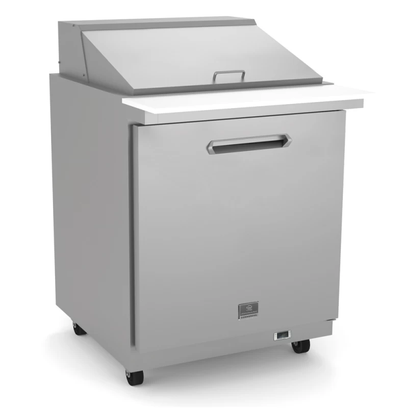 Refrigeration Equipment1-Door Mega Top Prep 29" Long 9-1/6, 3-1/9 Pan KCHMT2912